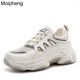 Fitness Shoes Moipheng Platform Sneakers Cool Hollow Out 2024 Summer Women Tenis Feminino Breathable Ladies Casual