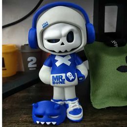 Blind box The True Mr. Bone Blind Box Game Skull Hero Series Mini Style Blind Box Action Picture Mysterious Box Childrens Birthday Gift Surfing Y240517