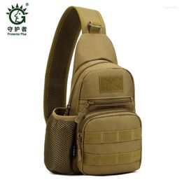 Backpack Man Mark Sling Chest Riding A Bicycle Bags Bottle High Grade Travelling Bag Wearproof Nylon 2024