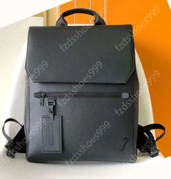 quality men backpack luxurys shoulder bags backpacks designer bag black genuine leather shool handbag Travel computer backpack tote99