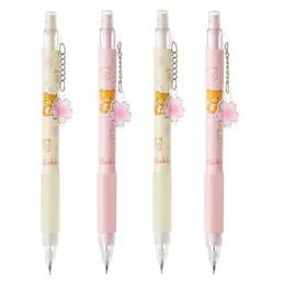 0507mm Mechanical Pencils Cute Bear 2B Automatic Kawaii Stationery Kids Gifts Writing Tool School Office Press Pens 240511