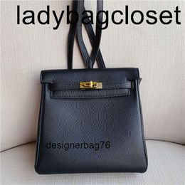 H tte rkkinbir bags qualitativ hochgold musterschnalle bag damen Handtasche High 2024 Silber Litchi Wachs Damen Faden Togo Leder Leder Handtasche Hermlogo Designer la 77pz