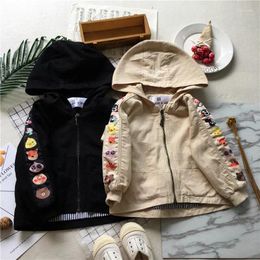 Jackets Tonytaobaby Fall And Winter Clothes Style Baby Cartoon Cardigan Hooded Coat Jacket