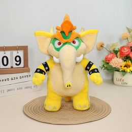 30CM Big Size Standing Bowser Plush Toy Cute Cartoon koopa Plush Doll Green Big Claw King Stuffed Children Kids Playmate Home Decor 3 Styles Plushie Kid Toy Gifts