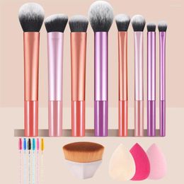 Makeup Brushes Brush 18pcs Set Cosmetic Sponge Eyelash Beauty Tool Eyeshadow Professional