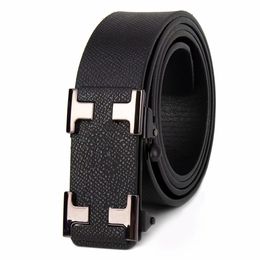 2024 New designer fashion leather belt Business elegant automatic buckle letter belt