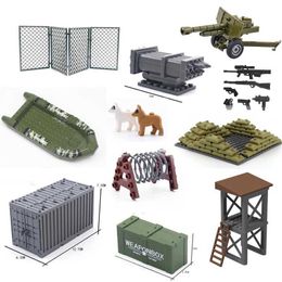 Other Toys Small particle block weapon equipment rack model rifle assembly military compatible with LEGO building blocks