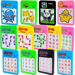 Other Toys 1-16 Number Learning Slide Puzzle Cartoon Education Letter Animal Childrens Puzzle Game Brain Exercise Mini Toys s245176320