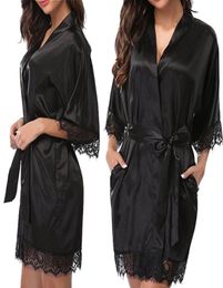 2019 Winter Warm Sexy Home Dresses Women New Fashion Plus Size Nightgown For Ladies Lace SleepWear Silk Nighty Sleeping Dress7520046