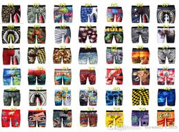 2022 Designer Underwears Mens Boxer Brand Underpants Tight Breathable Sports Shorts Polyester Printed Pants With Bags6992444