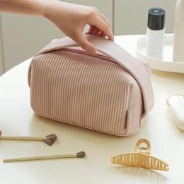 Storage Bags Large Travel Cosmetic Bag For Women Makeup Organiser Female Toiletry Kit Make Up Case Pouch Luxury Lady Box