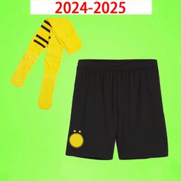 2024 2025 HAALAND REUS soccer shorts with socks 24/25 SANCHO HUMMELS BRANDT DortmUnds mens SCHULZ REYNA football pants home away 3rd fans version BoRUssIa