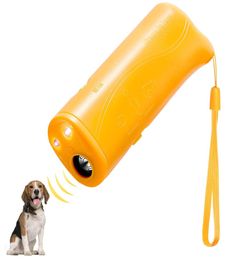 Handheld Repellent Trainer, 3 in 1 Anti Barking Device with LED Flashlight,Ultra Dog Deterrent and Bark Stopper Trainer3208161