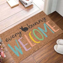 Carpets Funny Easter English Door Mat Anti Slip Dirty Rug Entrance Front Outdoor Porch