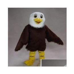 Mascot Promotion Quality Eagle Costume Adt Cartoon Suit Outfit Opening Business Parents-Child Campaign Drop Delivery Apparel Costumes Dha5H