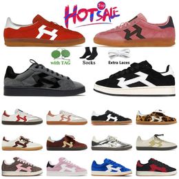 2024 casual shoes men women trainers designer sneakers platform shoe originals vegan adv Black White Grey Gum Pink Velvet leather suede outdoor sports trainers 36-45