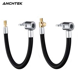 New Car Tyre Iator Hose Pump Extension Tube Adapter Can Be Deflated Air Chuck Lock For Motorcycle Bike Tyre Iatable Tubes