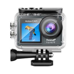 Sports Action Video Cameras Action Camera 1080P30FPS WiFi 2.0 140D Waterproof Diving Recording Camera Full HD Cam Extreme Exercise Video Recorder Camcorder J0518