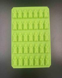 DIY 2020 Kitchen Mould Silicone Gummy Bear Moulds For Chocolate Candy Moulds and Ice Trays Decorating Baking Tool328h9175881