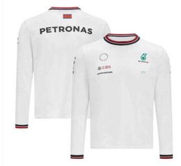 Petronas Mercedes Amg Sweatshirts t Shirts One Racing Mens Women Casual Long Sleeve T-shirt Benz Lewis Hamilton Team Work Clothes Gt388656583