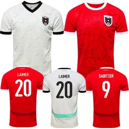 2024 Austria Soccer Jersey Souvenir Arnautovic Football Shirt 24 25 Home Away Alaba camisetas de futbol Sabitzer Lienhart uniform
