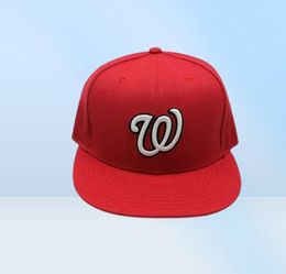 Ready Stock Washington Hats Cool Baseball Caps Adult Flat Peak Hip Hop Letter W Fitted Cap Men Women Full Closed Gorra5757310