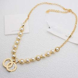 689907 Halskette Fashion Classic Clover Halskette Charm Gold Silber Verschleppte Achatanhänger für Frauen Mädchen Valentinstag Verlobungsdesigner Schmuck Geschenk Taille Kette