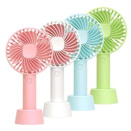 Rechargeable Portable USB Cooling Desktop Fan 3 Gears Adjustable For Home Outdoor 0517