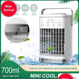 Other Home & Garden New Portable Air Conditioner Use Mini Cooler Conditioning For Office 4 Gear Speed Cooling Fan Humidifier Drop Deli Dhpid
