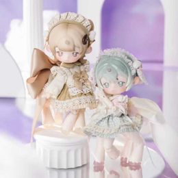 Blind box Penny Box Dreamlike Tea Party Series Obtisu11 Doll Blind Box Toys OB11 1/12Bjd Dolls Action Figures Mystery Box Anime Model Y240517