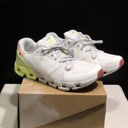 Fashion Designer White green splice casual Tennis shoes for men and women ventilate Cloud shoes Running shoes Lightweight Slow shock Outdoor Sneakers dd0506A 36-45 9