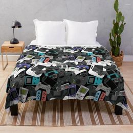 Blankets GAMER CONTROLLER ALL Throw Blanket Bed Covers Luxury Thicken Funny Gift