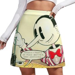 Skirts Theatre Of The Absurd: Eating With Chapsticks Mini Skirt Girls Women Summer 2024 Women's Clothing Trend