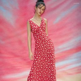 Beach Bath Exits Women 2024 Cover Up Pareos French Sexy Versatile Slim Fit Fragmented Flower Dress One Piece For Floral