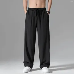 Men's Pants With Deep Pockets Loose Fit Casual Jogging Trousers For Running Workout Training Basketball Track