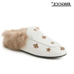 Ladie classic slippers True designer fur sheepskin Muller Ladies smoking slipperse warm sandals 20 s e 546e 546