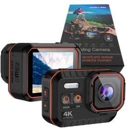 Sports Action Video Cameras New NOYAFA wholesale action motorcycle camera 4K highdefinition with remote control screen waterproof sports camera Drive Recorder sp