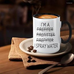 Mugs 11oz I'm A Firefighter And I Spray Water. Interesting Mug! Restaurant Water Coffee Perfect Friend Gifts