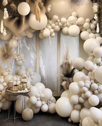 Party Decoration 100pcs Set 12 Inch White Latex Balloons For Birthday Balloon