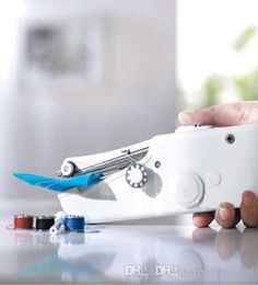 Handy Stitch Handheld Electric Sewing Machine Mini Portable Home Sewing Quick Table HandHeld Single Stitch Handmade DIY Tool b7518928575