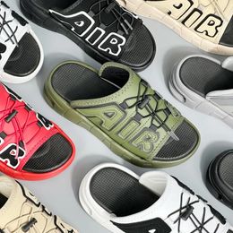 Sandals Men's Letter Pattern Casual Wear-Resistant High-Heel Outdoor Slippers Sports Graffiti Fabric Adult
