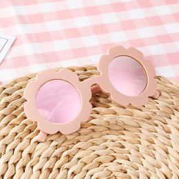 Flower Kids Sunglasses UV400 for Boy Girls Toddler Lovely Baby Sun Glasses Round Cute Children Outdoor Eyewear