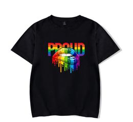 LGBT T Shirt Women LGBTQ Pride Gay Lesbian Bisexual Rainbow Tshirt 100 Cotton Short Sleeve Funny Tshirt Love Is Love Clothing5470901
