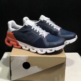 2024 New Fashion Designer Dark blue red splice casual Tennis shoes for men and women ventilate Running shoes Lightweight Slow shock Outdoor Sneakers dd0506A 36-45 8