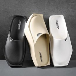 Slippers Men Slides Summer Beach Shoes Soft Indoor Thick Bottom Sandal Suitable Outdoor Sandals Flip Flops Designer