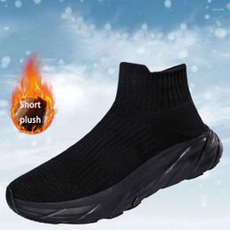 Casual Shoes MWY Winter For Women Warm Socks Sneaker Platform Sports Woman Zapatillas De Mujer Man Sneakers Size 36-46