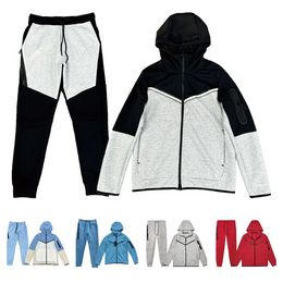 Mens trackuist track pants with pockets tracksuits set men Hoodie women hoodies Tech Fleece Pants Designer Hooded Jackets Space Cotton Trousers Joggers Running-4