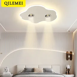 Chandeliers Modern LED With Spotlight For Kids Room Living Bedroom Loft Vintage Lamp Ceiling Mounted Minialist