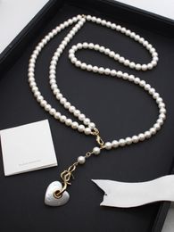 689906 Halskette Fashion Classic Clover Halskette Charm Gold Silber Verschleppte Achatanhänger für Frauen Mädchen Valentinstag Verlobungsdesigner Schmuck Taille Kette
