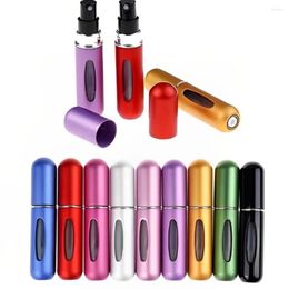 Storage Bottles 10PCS 5ml Portable Mini Refillable Perfume Bottle Spray Scent Pump Empty Cosmetic Container Atomizer Travel